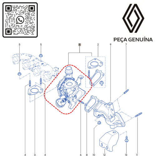 RN 18706R 144118706R TURBINA MASTER 2.3 16V M9T - 4